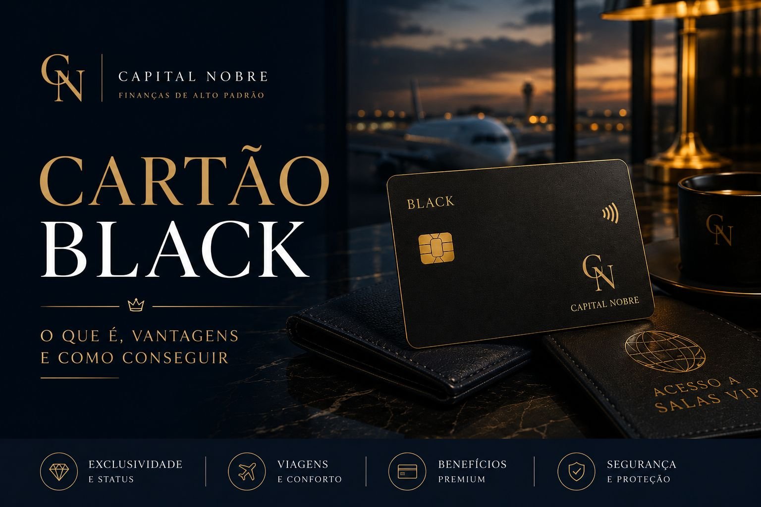 Cartão Black: o que é, vantagens e como conseguir.